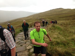 Me_running_racing_the_train_snowdon_sept_2013