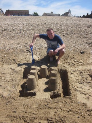 Me_sand_castle_whitstable_beach_june_2013