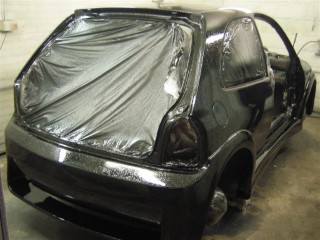 Car In Bodyshop