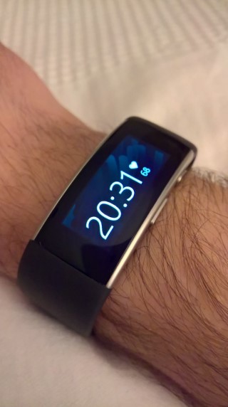 Microsoft Band 2 On Wrist Feb 2018