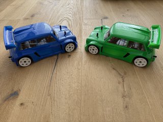 Mine_and_ethans_shells_painted_spraying_the_rc_minis_feb_2025