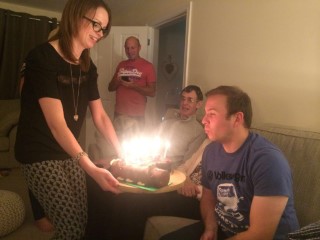 My_33rd_birthday_oct_2016_me_blowing_out_the_candles