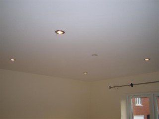 New Downlighters and Other Progress In House.