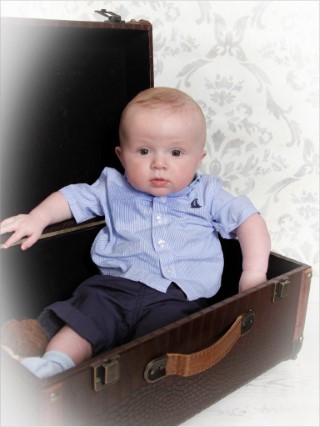 Playgroup Photos May 2016 Ethan In A Suitcase