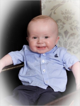 Playgroup Photos May 2016 Ethan Sitting In A Suitcase