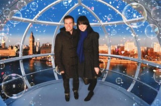 Rachel and I London Eye 4D