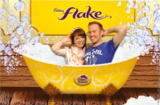 Rachel_and_i_flake_bath_cadburys_world_2012