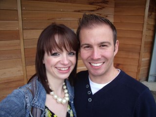 Rachel and I at Twycross Zoo