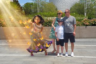 Rachel_ethan_and_i_encanto_day_4_disney_world_july_2024