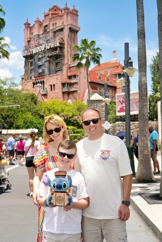 Rachel_ethan_and_i_hollywood_studios_sunset_boulevard_day_8_disney_world_july_2025
