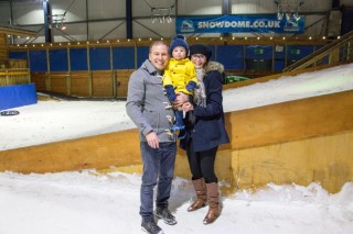 Rachel Ethan And I Tamwoth Snowdome Snow Play October 2017