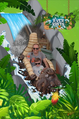 River_rafts_chessington_world_of_adventures_thur_august_2021