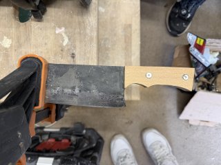 Sanded Knife Handle Oct 2026
