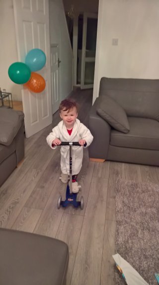 Scooter Ethans 3rd Birthday Nov 2018