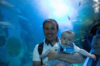 Seas Life Center July 2016 Ethan And I Tunnel