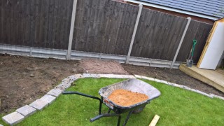 Seat_section_dug_working_on_the_blocks_in_the_back_garden_june_2017