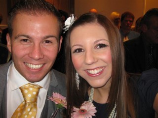 My Sister and I at Claires Wedding