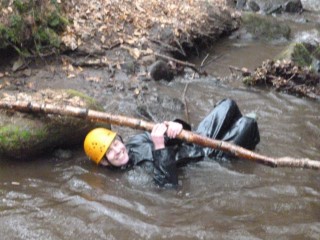 Stag_do_march_2014_gorge_scrambling_me_under_the_log