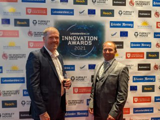 Steve And I Leicestershirelive Innovation Awards Sept 2021