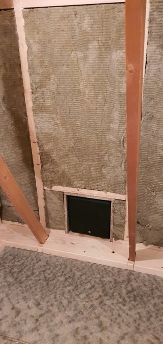 Subwoofer Fitting Rack And Access Panels Loft May 2021