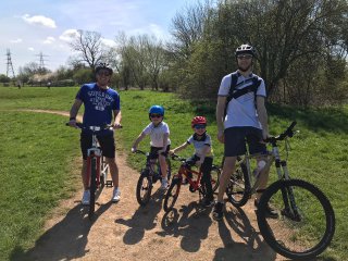 The Boys Family Bike Ride Apr 2022