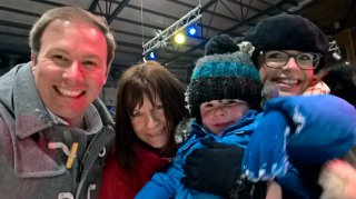 The_family_tamworth_snow_dome_easter_egg_hunt_april_2019