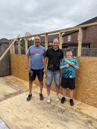 The Team New Shed Base Aug 2025