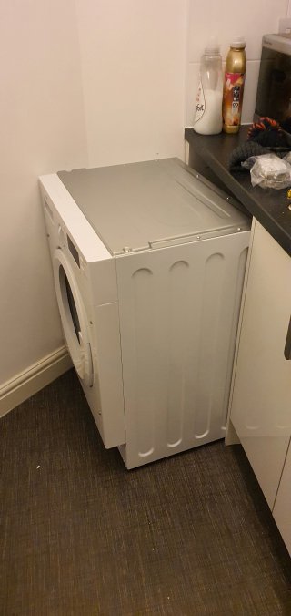 Tight Fit New Washing Machine Dec 2020