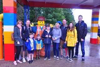 Warner Family Photo Legoland Sun August 2021