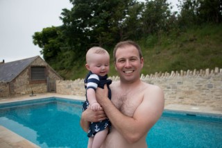 Weymoth Dorset Holiday June 2016 Ethan And I By The Pool