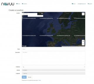 Navuu Create Location
