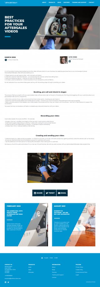 Vv - News Aftersales