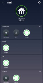 App Screen Nest Thermostats Sept 2021