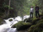 Ben and I Falls Skagway Canada 2011