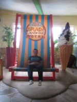 Big Chair Me Alton Towers Waterpark July 2013