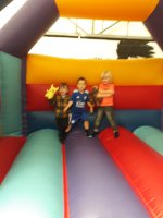 Bouncy Castle Ethans Manic Minors Birthday Party Nov 2018
