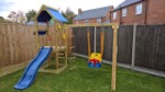 Building Ethans Swing And Slide Set Oct 2016 Finished