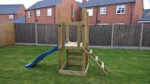 Building Ethans Swing And Slide Set Oct 2016 With Steps