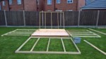 Building The Shed Structure Oct 2016 Skelinton
