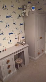 Buttons Desk And Wardrobe Ethans Bedroom Oct 2018