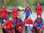 Canoeing Chris Birthday 2012