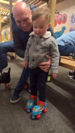 Dad And Ethan Ethans 1st Skate Feb 2018