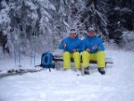 Dad And I Lunch Spot Skiing Borovets 2014
