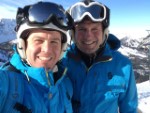Dad And I Piste Skiing Austria Feb 2018