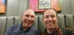 Dad And I Splitz Grill Skiing Whistler Feb 2024