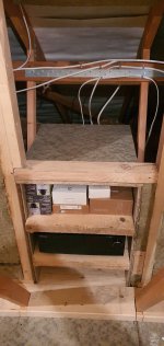 Deep Cabinet Fitting Rack And Access Panels Loft May 2021