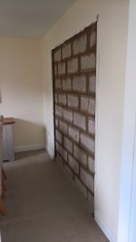 Dining Room Blocking Up The Lounge Double Doors June 2018