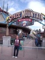 Disney Land Paris Oct 2013 Day 1 Space Mountain