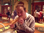 Disney Land Paris Oct 2013 Day 5 Me Hotdog