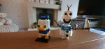 Donald And Olaf Lego Effect Leaving Presents April 2020